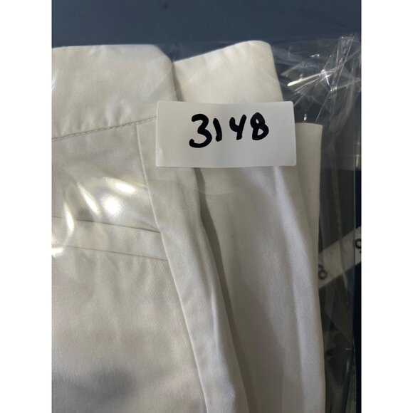 Talbots Womens White Cotton Spandex Blend Shorts 14P Stretch Vacation - Picture 11 of 11